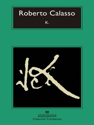 cover image of K.